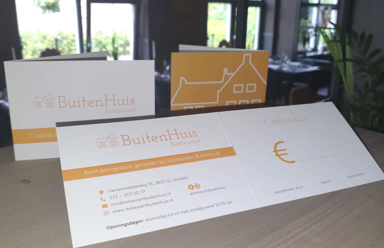 Cadeaubon van Restaurant BuitenHuis